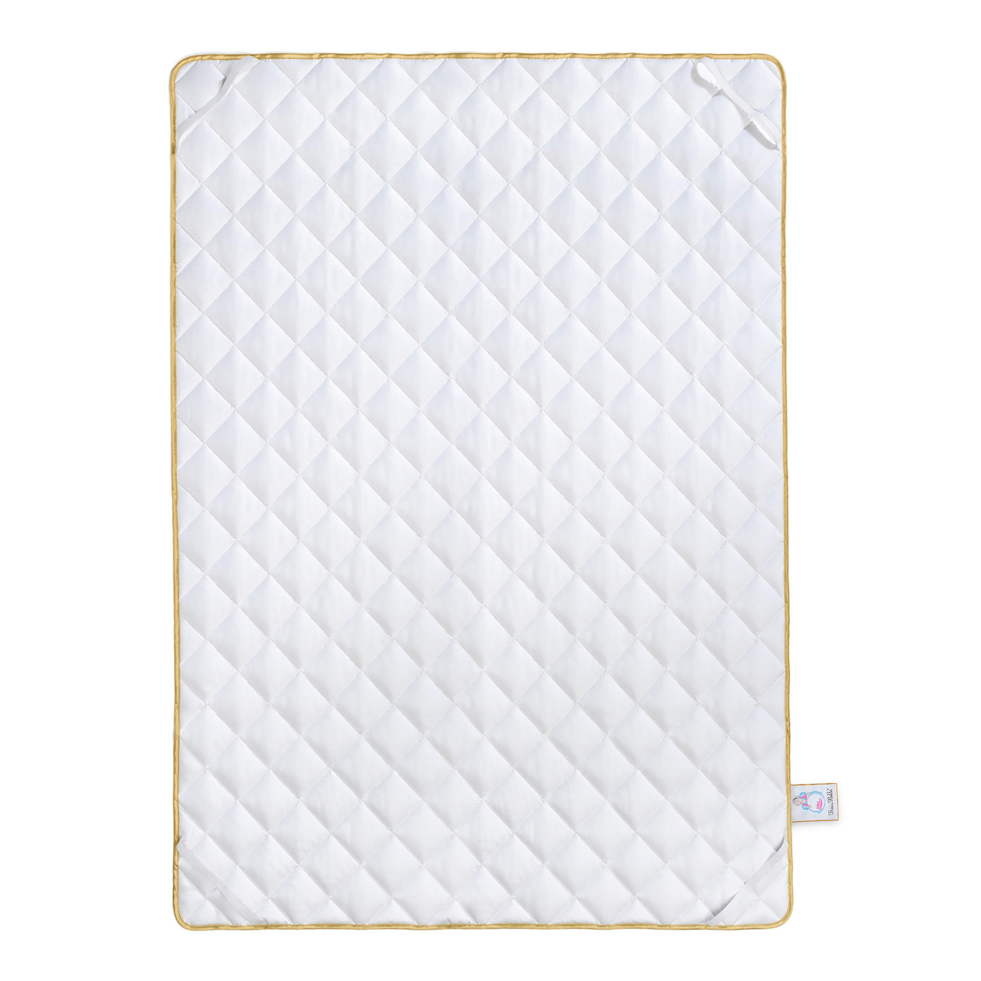 MATRATZENAUFLAGE PREMIUM Baumwolle leicht - Weiß, Naturmaterialien/Textil (140/200cm) - Frau Holle