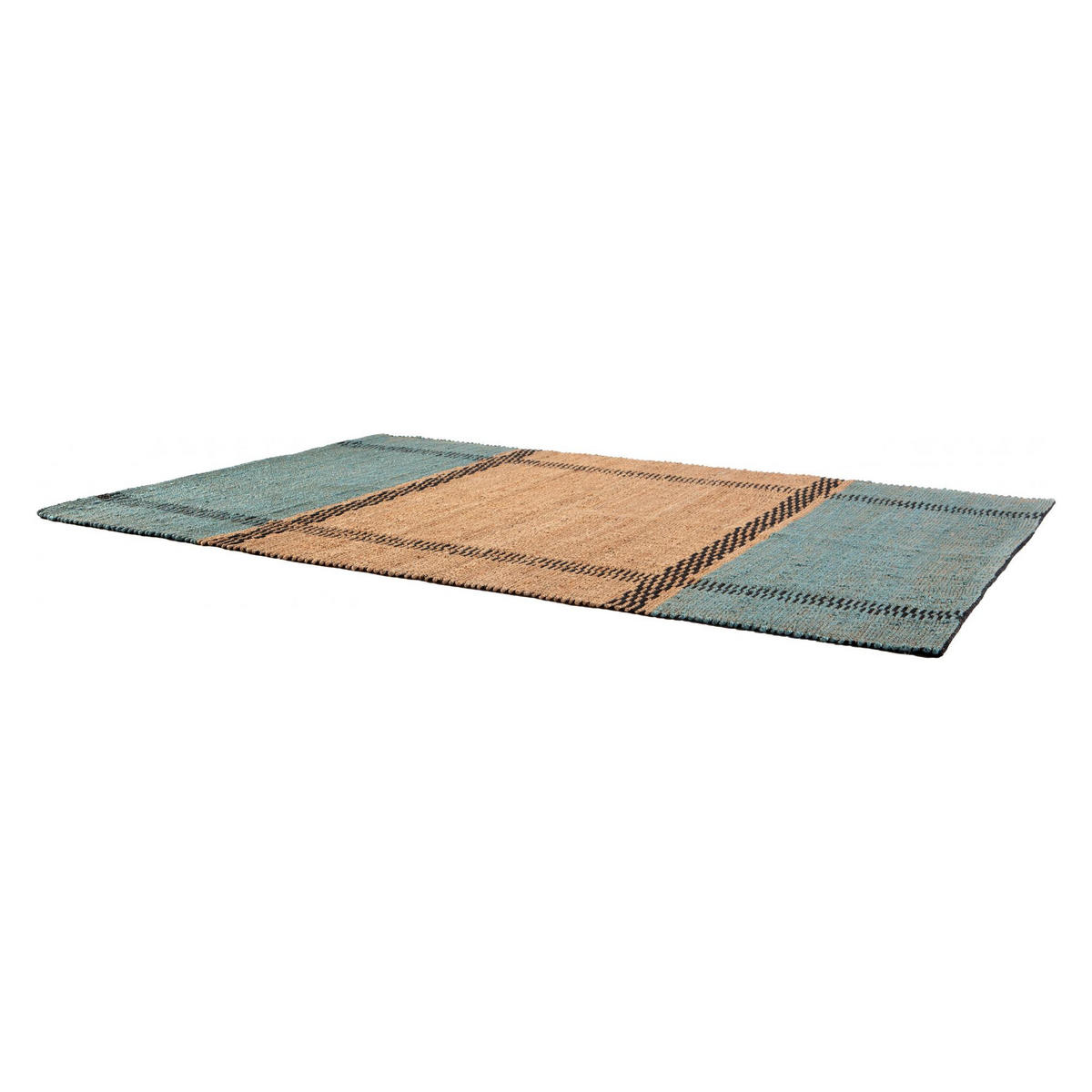 TEPPICH Eden quarzgrau 160 x 230 cm - Blau, Textil (160/230cm) - Vivaraise