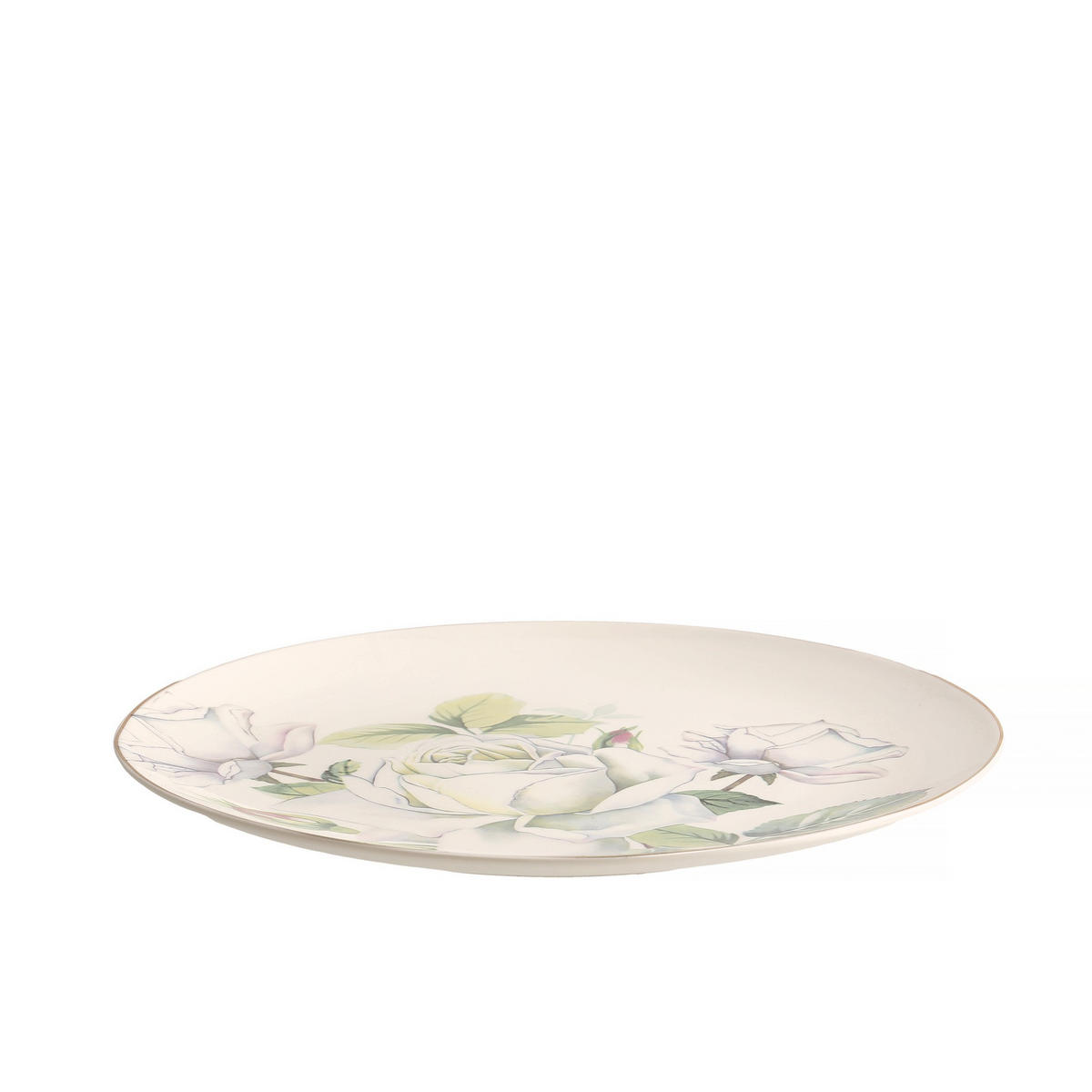 DESSERTTELLER Arrosa - Weiß, Keramik (21cm) - home&you