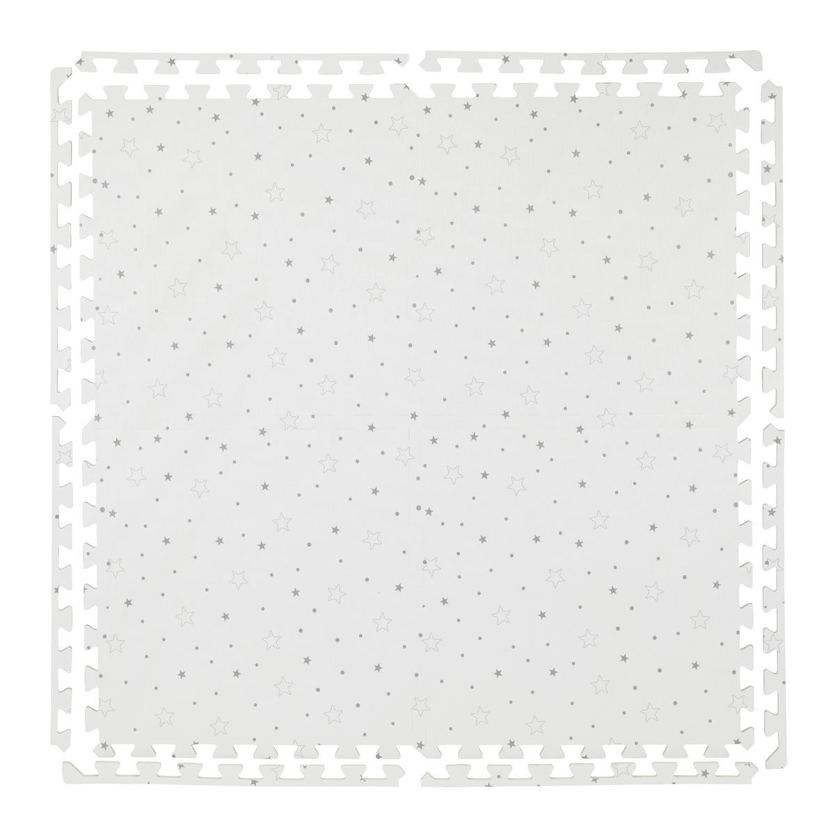 8XPUZZLEMATTE - Weiß, Kunststoff (51/51cm) - Relaxdays