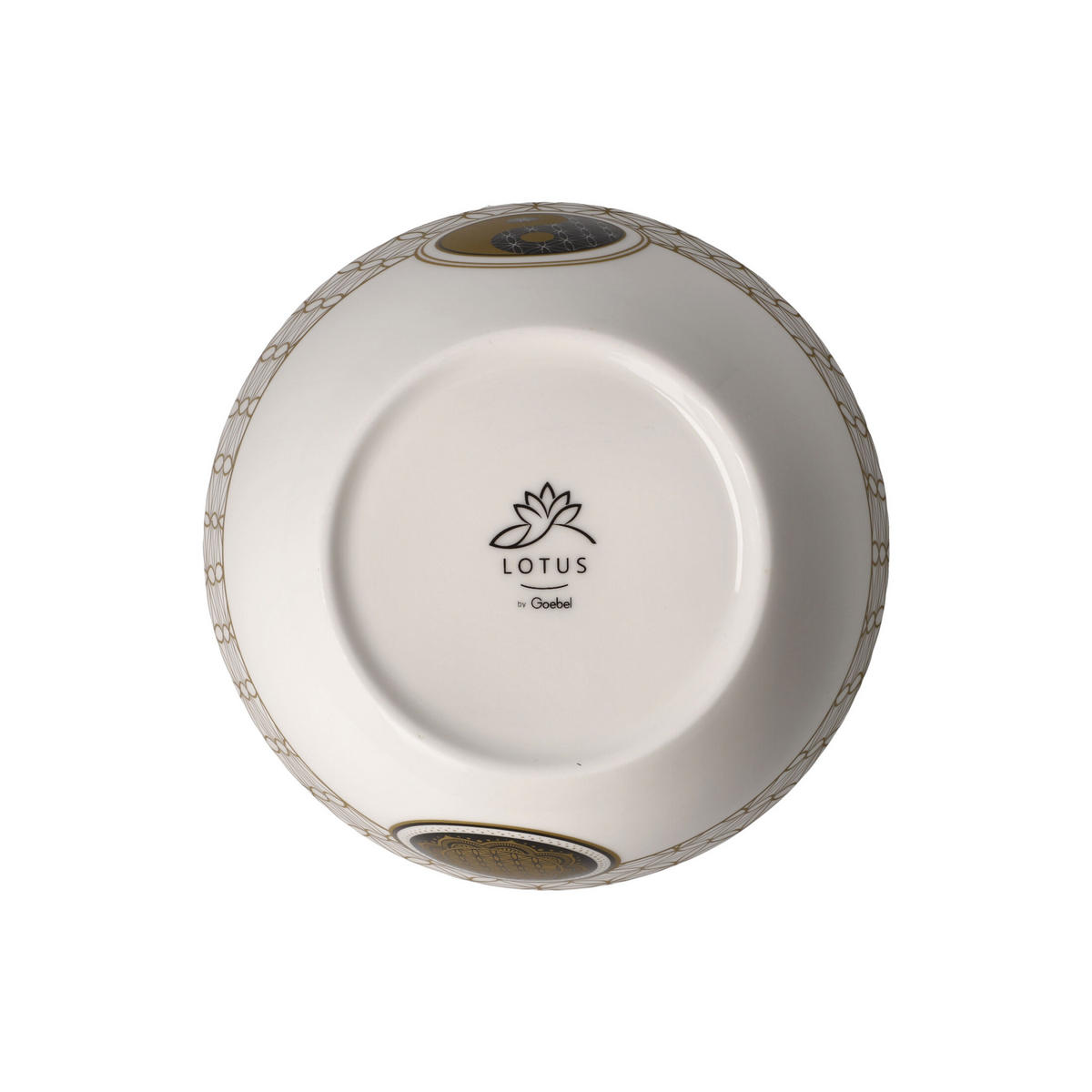 KÜNSTLERSCHALE Blume des Lebens weiß, Fine Bone China, Bunt, 15 cm - Multicolor, Keramik (7cm) - Goebel