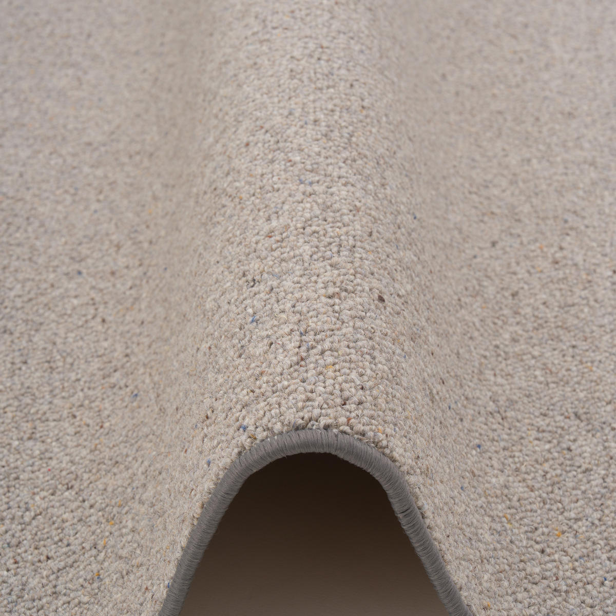 NATUR TEPPICH WOLLE BERBER - Grau, Textil (200/300cm) - Snapstyle