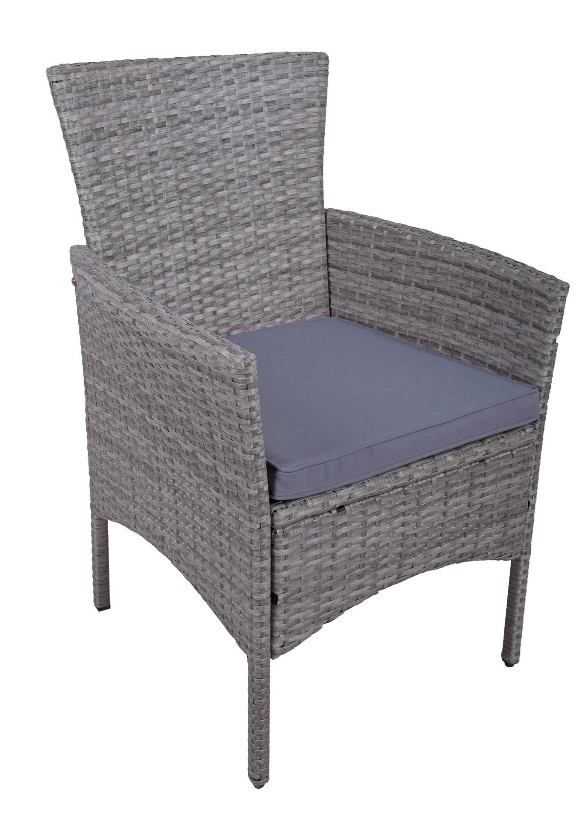 BALKONMÖBEL-SET Trine 3-teilig Hellbraun Balkon-Set - Hellbraun, Holz - DELUKE