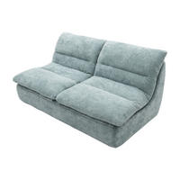 SOFA Nuvia Doppel 2-Sitzer - Salbei - Salbeigrün, Textil (160/73/100cm) - COCO Living