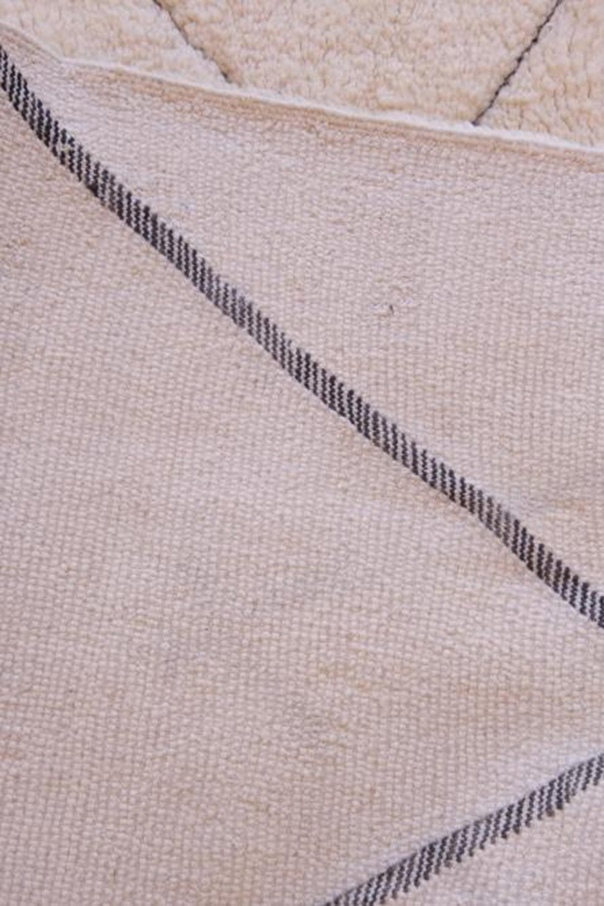 BERBERTEPPICH aus reiner Wolle 155x 216 cm - Weiß, Naturmaterialien (155/216cm) - AFK Living