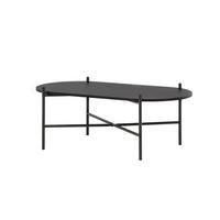 COUCHTISCH PUEBLO Schwarz 60x120x45 cm - Schwarz, Holzwerkstoff (120/60/45cm) - FURNLUX