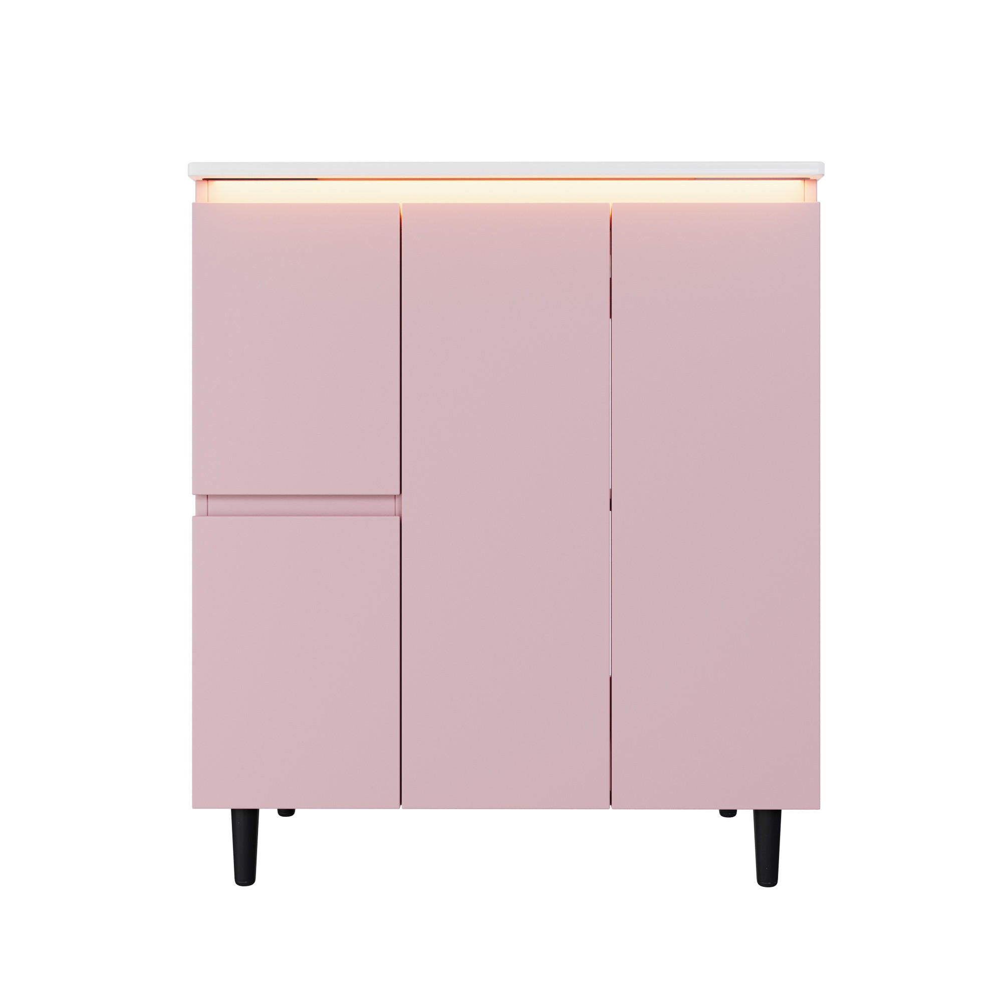 Oxeza Waschtischkombi Rosa 47x89x76 cm