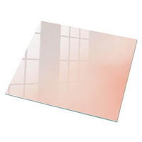 GLASPLATTE 80x60 cm – Subtile Harmonie - Braun, Glas (0.4/80/60cm) - ArtPrintCave