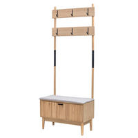 GARDEROBE Metall Grau - Grau, Metall (72/185/35cm) - Nordlys