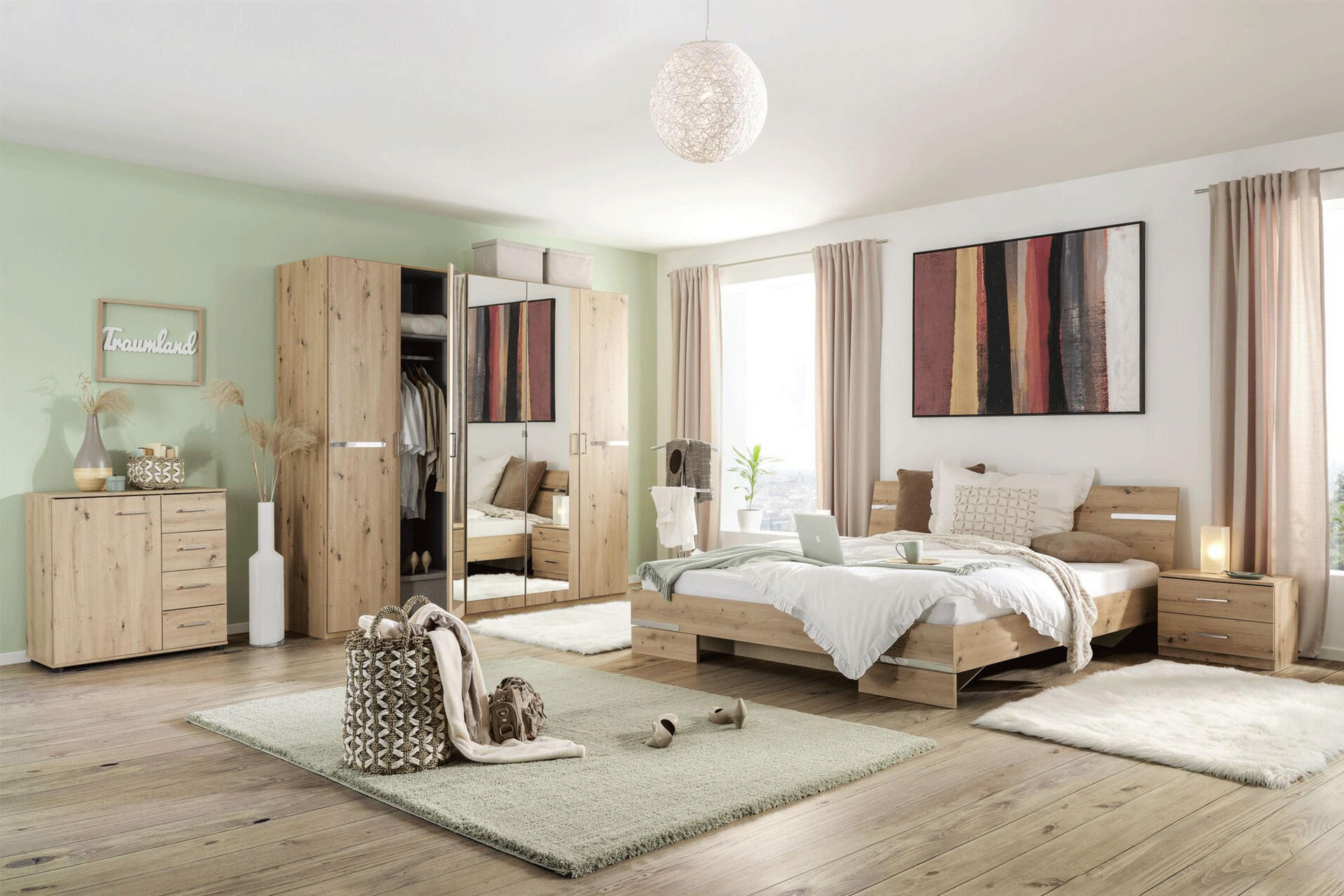 Möbel gehören in das Schlafzimmer