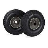 2XSACKKARRENRAD - Multicolor, Kunststoff/Metall (26/8.5/26cm) - Relaxdays