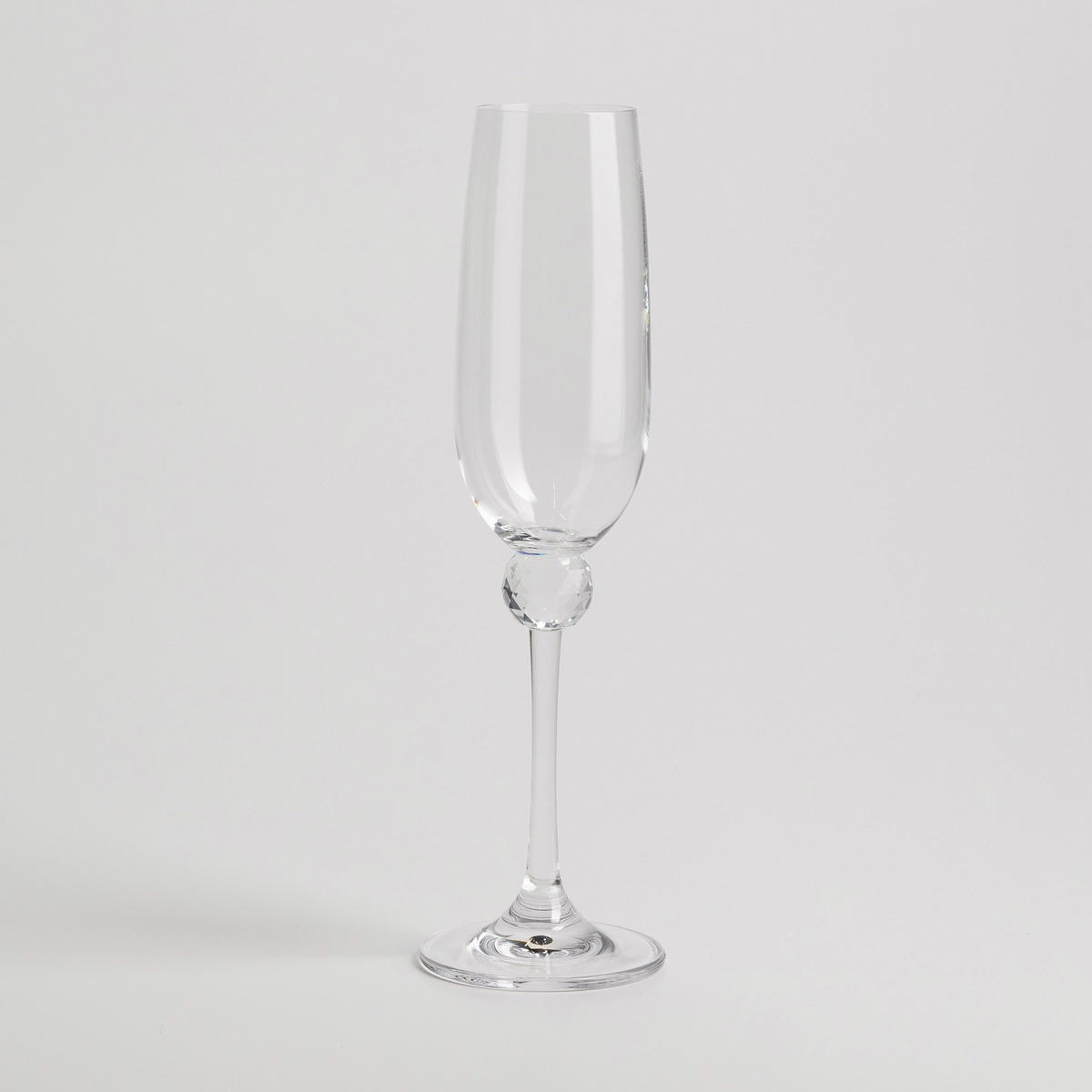 CHAMPAGNERGLAS Diamant - Transparent, Glas (0.2L) - home&you