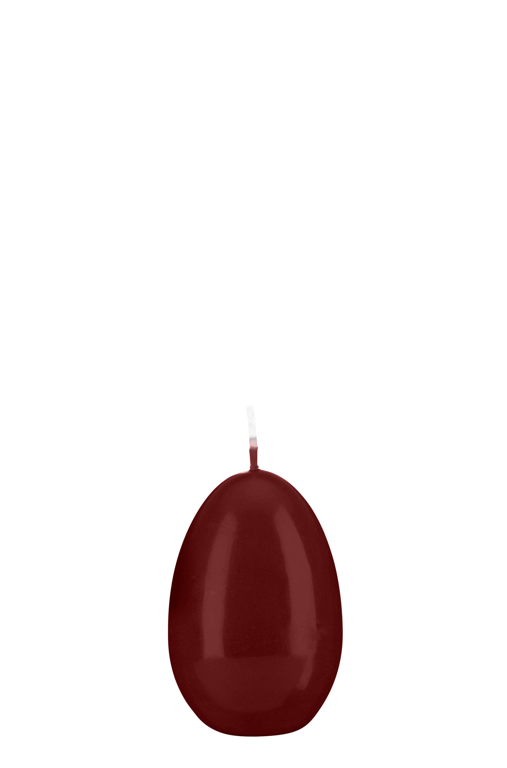 EIKERZEN Klarlack Bordeaux 60 x Ø 45 mm, 6 Stück - Bordeaux, Paraffin (4.5/6/6cm) - Kopschitz Kerzen