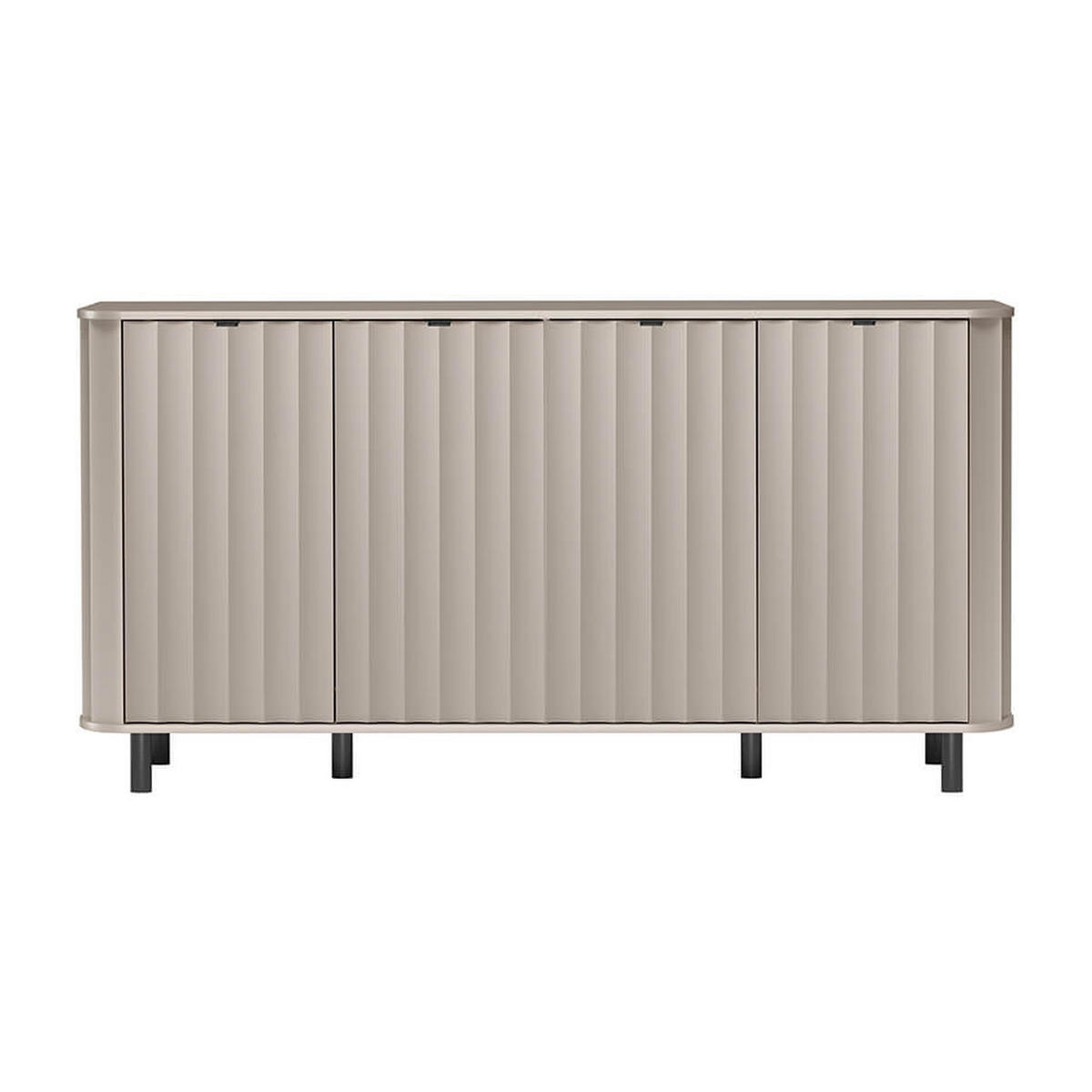 KOMMODE Novado NO-2 176,5 x 91 x 40,5 cm Greige - Greige, Holzwerkstoff/Metall (176.5/91/40.5cm) - Koseto
