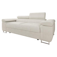 SOFA Torezio 2 - Ecru, Holz/Textil (198/90/102cm) - MIRJAN24
