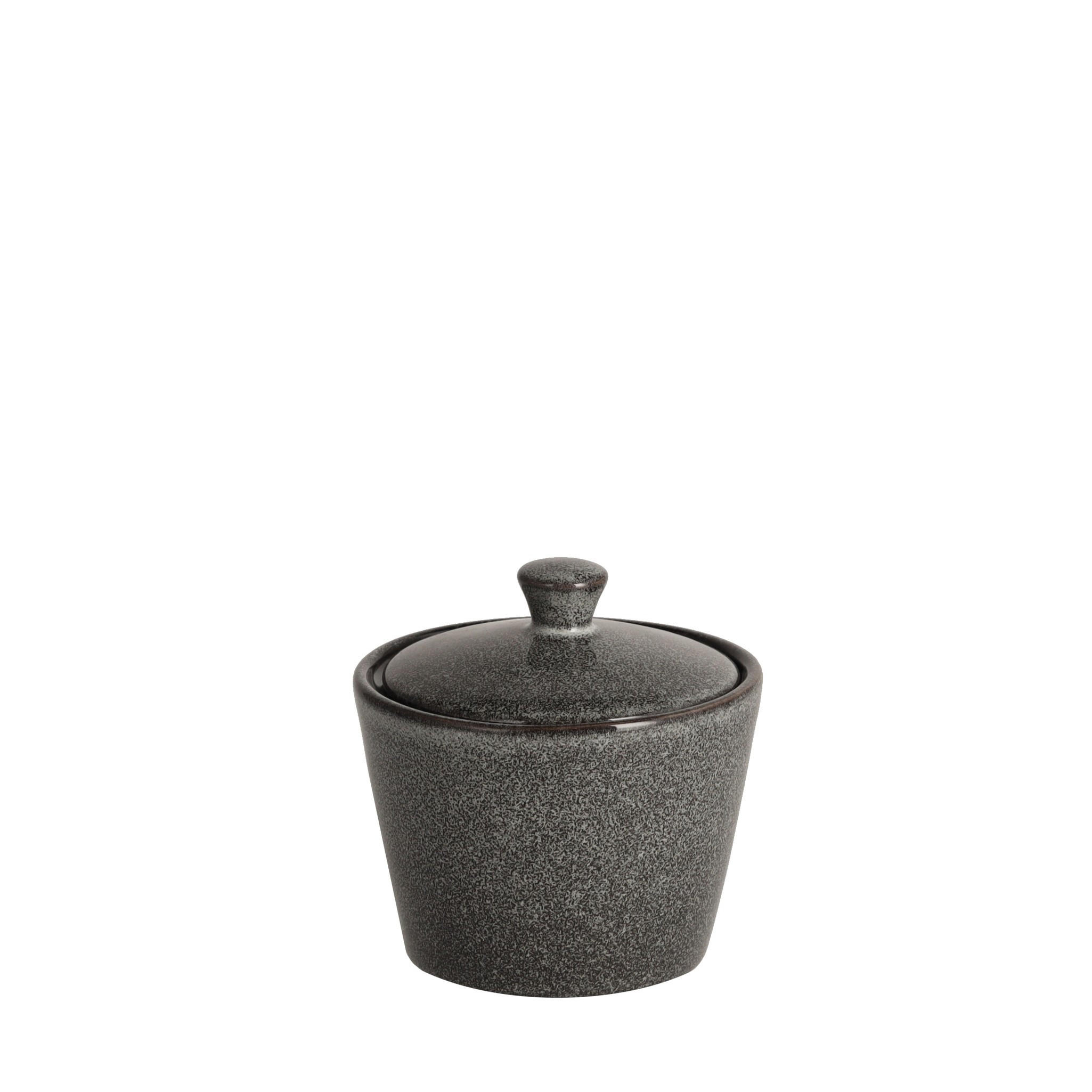 ZUCKERDOSE Palia - Grau, Keramik (10/11cm) - home&you