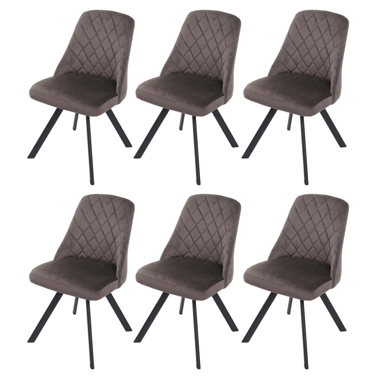 ESSZIMMERSTUHL Dunkelbraun - Dunkelbraun, Textil (48/84/51cm) - MCW