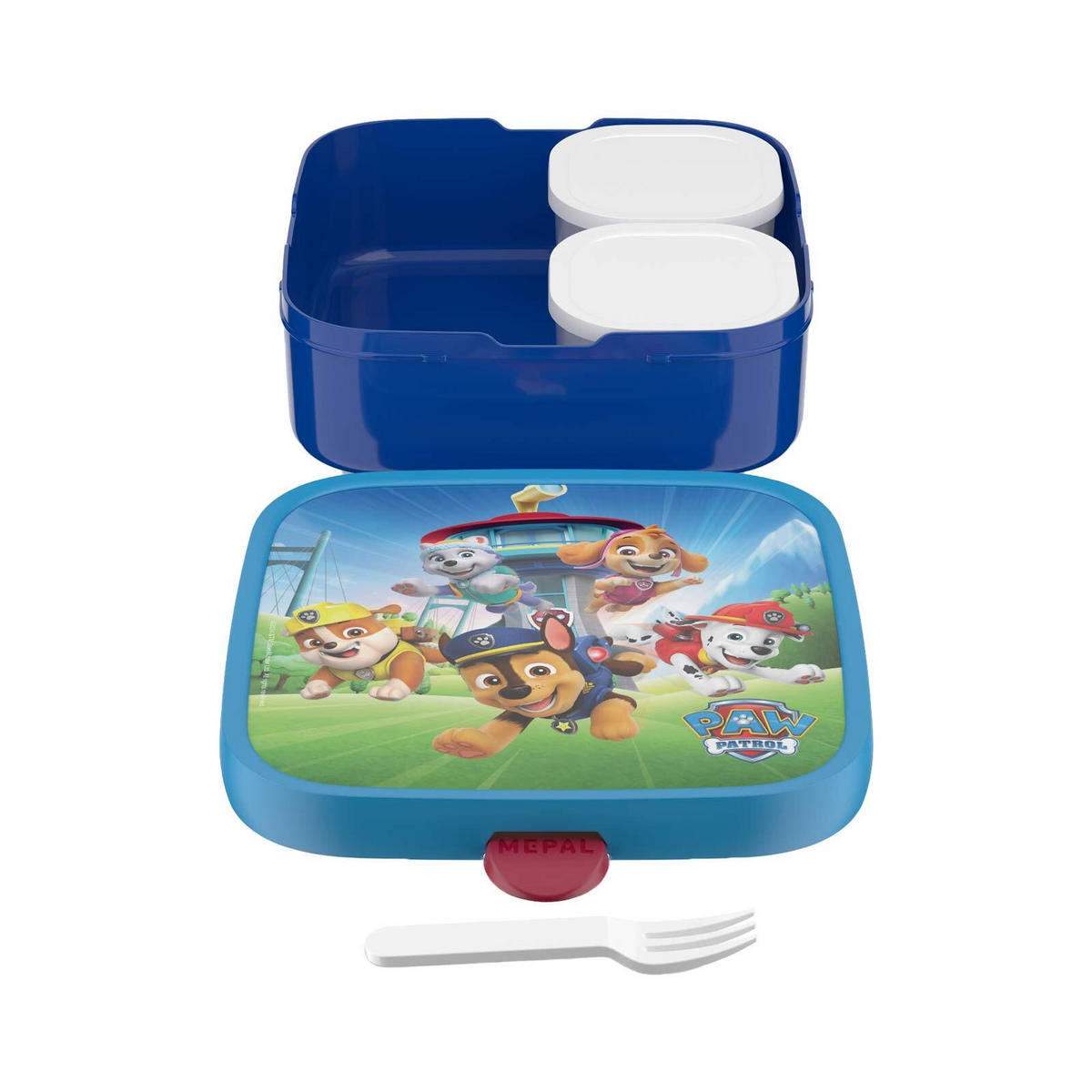 BROTDOSE XL Campus (2025) Paw Patrol Pups 1,3 l - Blau/Hellblau, Kunststoff (18.2/6.1/18.2cm) - Mepal