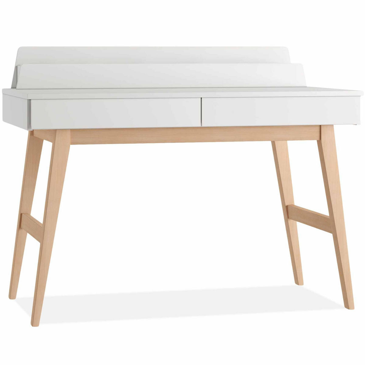 SCHREIBTISCH-ORGANIZER DAMBI - Weiß, Holzwerkstoff (16/113/15cm) - KONSIMO®