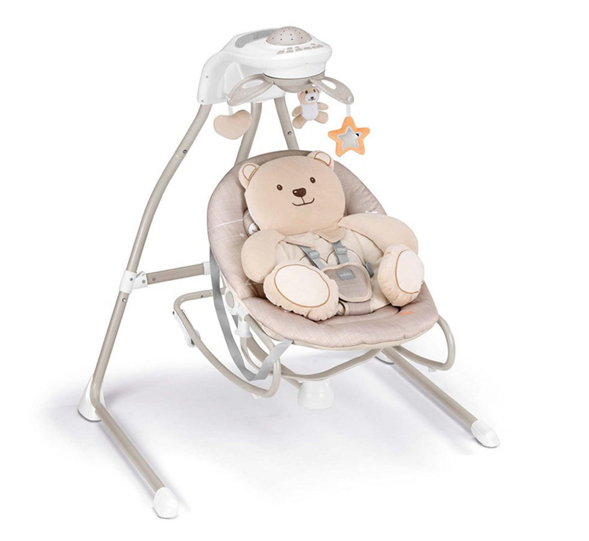 BABYSCHAUKEL Gironanna Evo - Beige, Kunststoff (99/110/92cm) - Cam il Mondo del Bambino S.p.A.