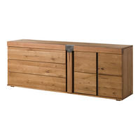 SIDEBOARD Wild-/Zerreiche 200x45x75 natur geölt NEW AMSTERDAM #16 - Naturfarben, Holz (200/75/45cm) - Massivmoebel24