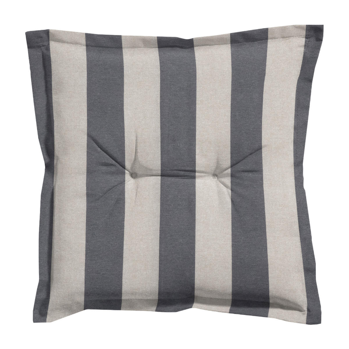 SITZKISSEN Amora - Grau - 50/50/7 cm - 4er-Set - Grau, Textil (50/7/50cm) - Madison