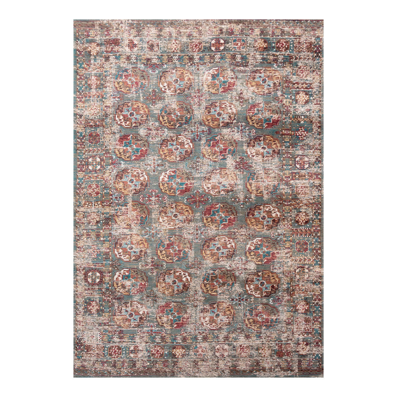 Louis De Poortere Teppich Braun 240x340 cm