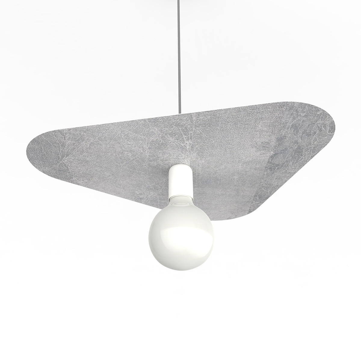 Lumicom Hängeleuchte Silber 50x7x42 cm