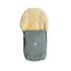 LAMMFELL-BABYSCHALENFUSSSACK Emmy, salbei green - Pastellgrün, Fell (37/10/80cm) - Kaiserbaby