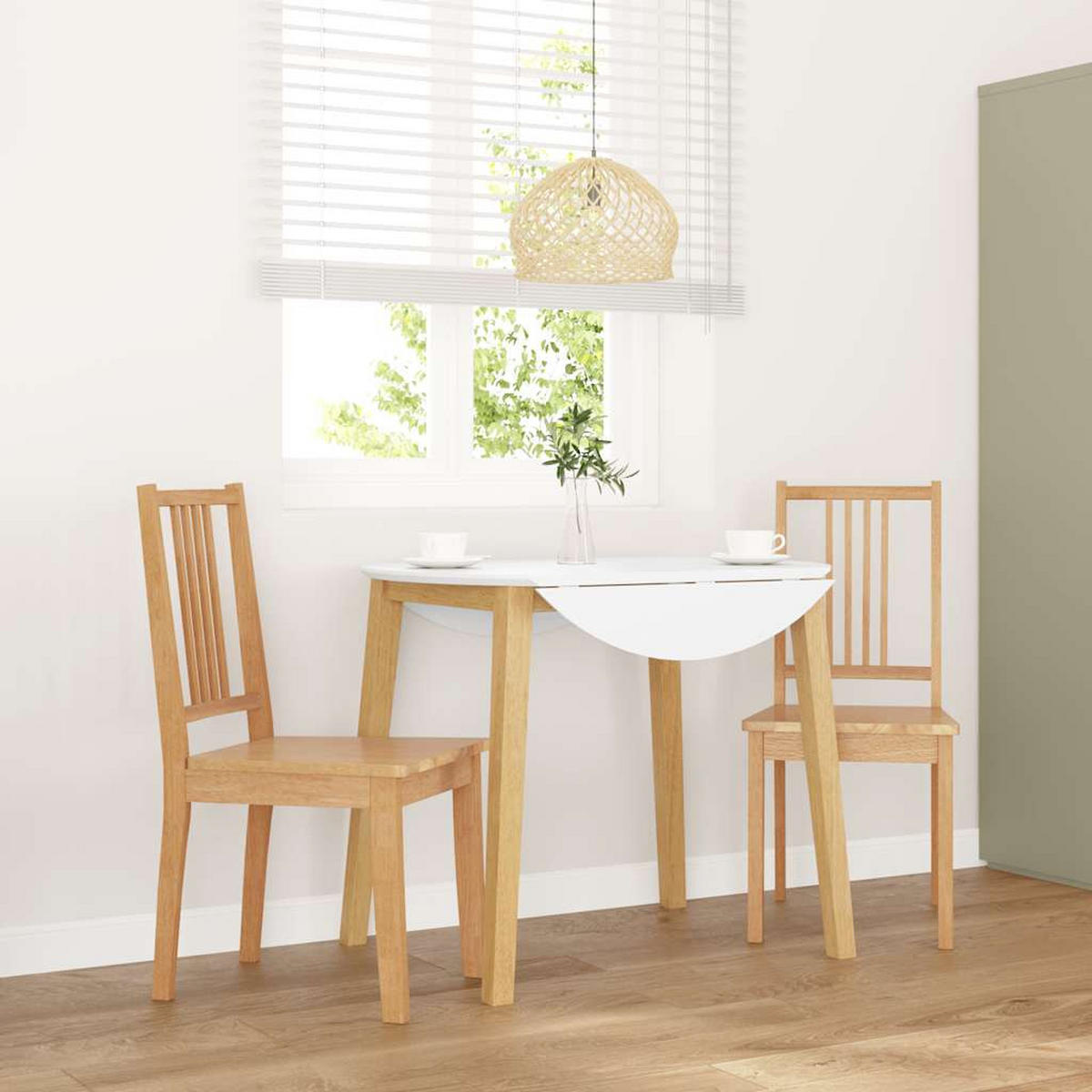 ESSZIMMERSTÜHLE 2 Stk. Natur Massivholz Gummibaum 40*47.5*89cm - Braun, Holz (40/89/47.5cm) - ZMH