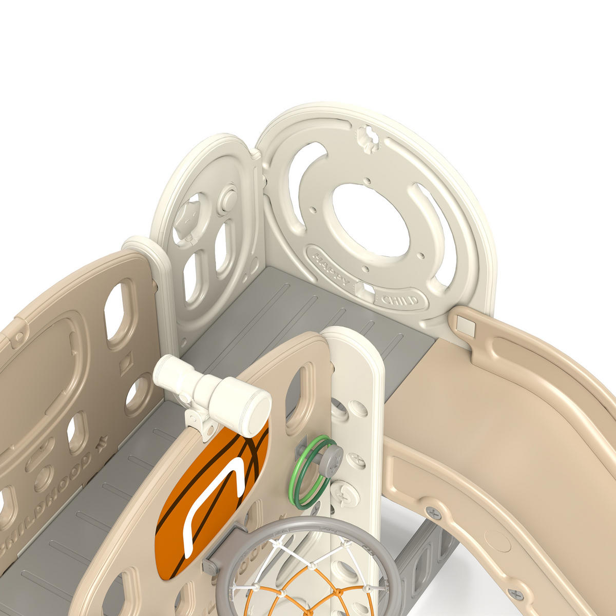 RUTSCHE DE-09337 Cremeweiß - Creme, Kunststoff (153/111/186cm) - ComfortXL