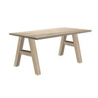 SCHREIBTISCH Edi 4 140 x 70 x 75 Bürotisch eiche sägerau/eiche sägerau - Naturfarben, Holz (140/70/75cm) - 58aufmkessel