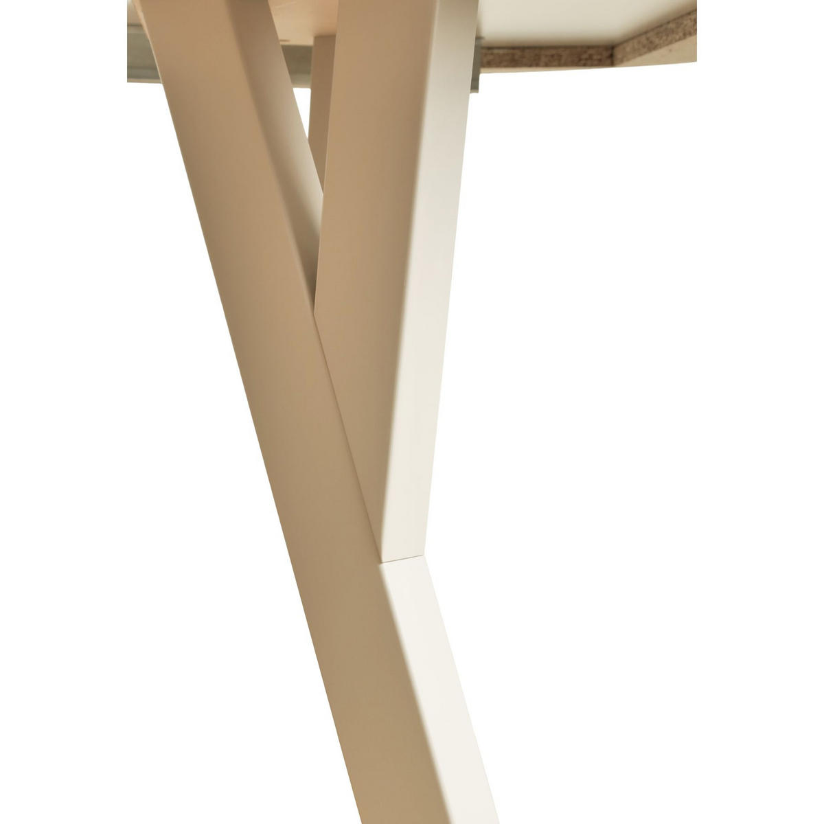 ESSTISCH Osenness ausziehbar Greige, 100 x 180 x 100 cm - Taupe, Holz/Holzwerkstoff (100/100/76.5cm) - Selsey