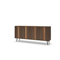 KOMMODE: Dunin-Eiche, 183,3 x 82,6 x 40 cm - Eichefarben, Holzwerkstoff (183.3/82.6/40cm) - 3XE LIVING