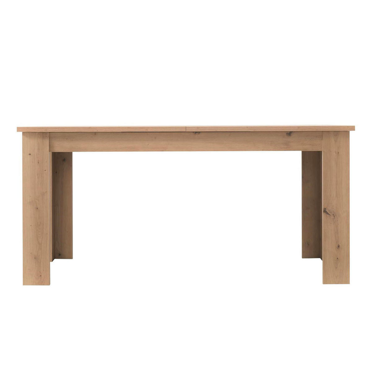 ESSTISCH in Holzwerkstoff 160-200/90/76 cm ausziehbar - Braun, Holz (90/160/76cm) - Homestyle4u