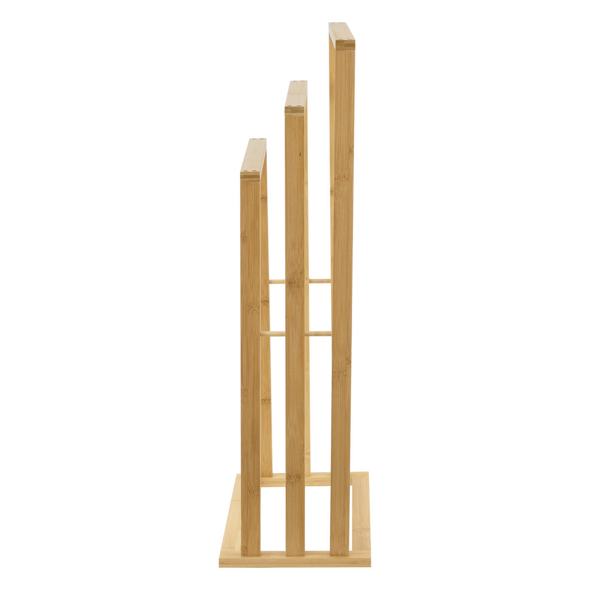 HANDTUCHSTÄNDER Rana - Naturfarben, Holz (40/82/24cm) - [en.casa]