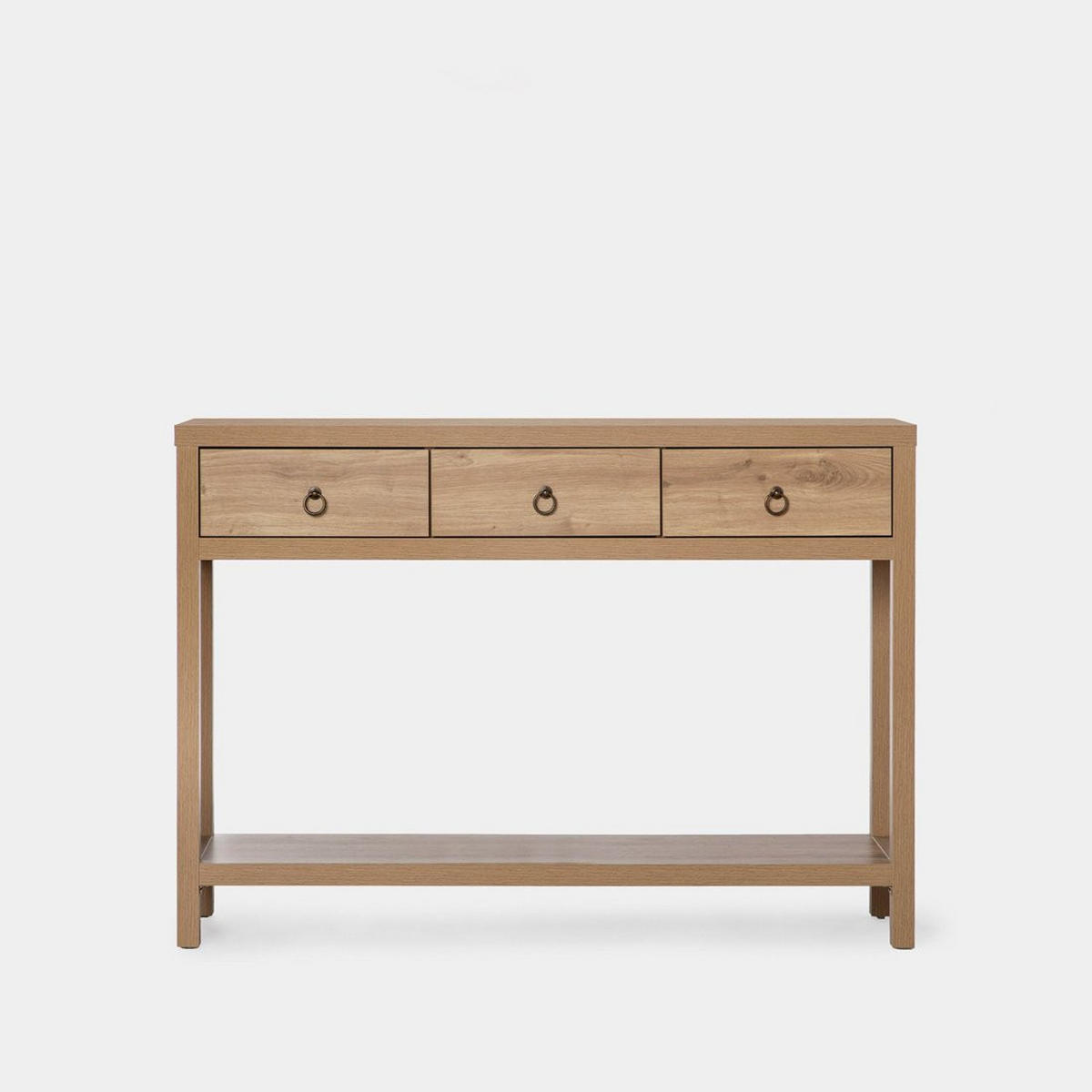 KONSOLENTISCH FÜR DIE EINGANGSHALLE Livorno Natürlich 120 cm x 85 cm - Naturfarben, Holzwerkstoff (35/120/85cm) - Klast Home