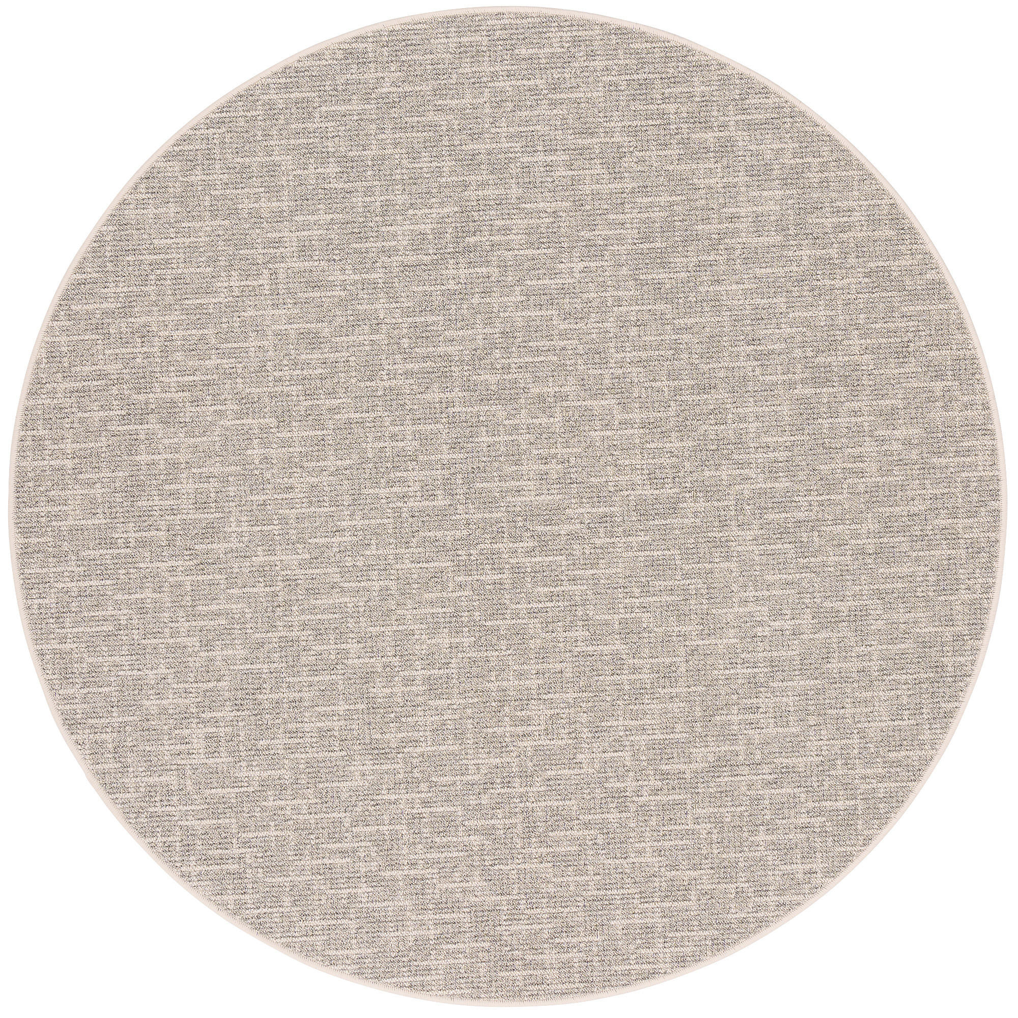 SCHLINGEN DESIGNER TEPPICH NIVA RUND - Beige, Textil (200/200cm) - Snapstyle
