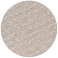 SCHLINGEN DESIGNER TEPPICH NIVA RUND - Beige, Textil (100/100cm) - Snapstyle
