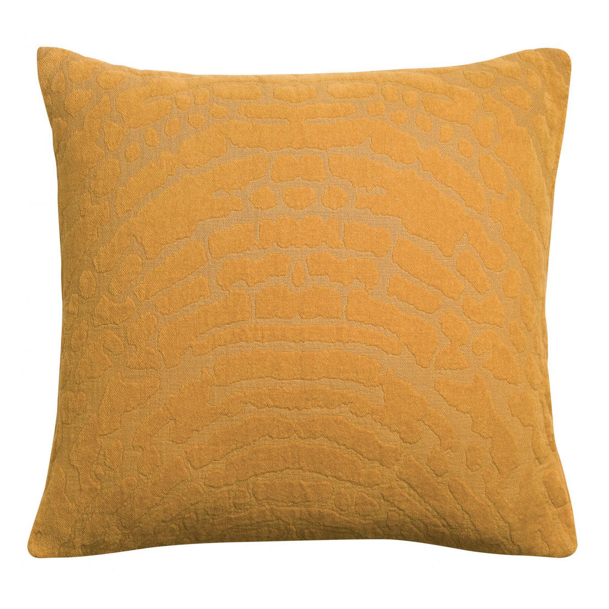 KISSEN Inès bronze 45 x 45 cm - Bronzefarben, Textil (45/45cm) - Vivaraise