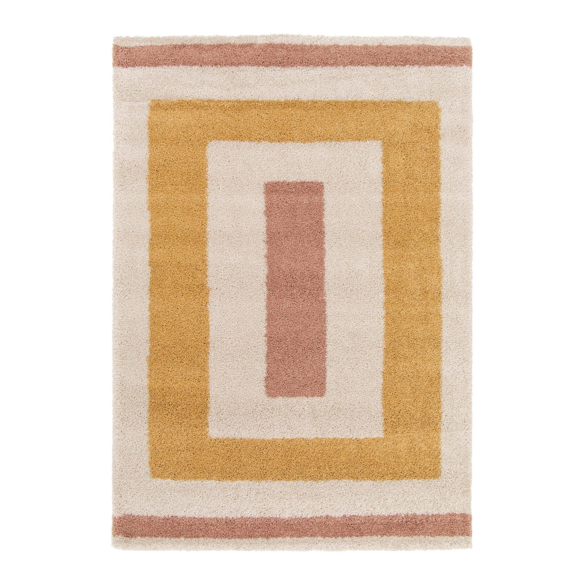 TEPPICH dicker und bequemer Shaggy gelb - Gelb, Textil (80/150cm) - AFK Living