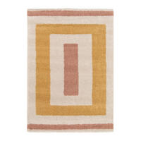 TEPPICH dicker und bequemer Shaggy gelb - Gelb, Textil (80/150cm) - AFK Living