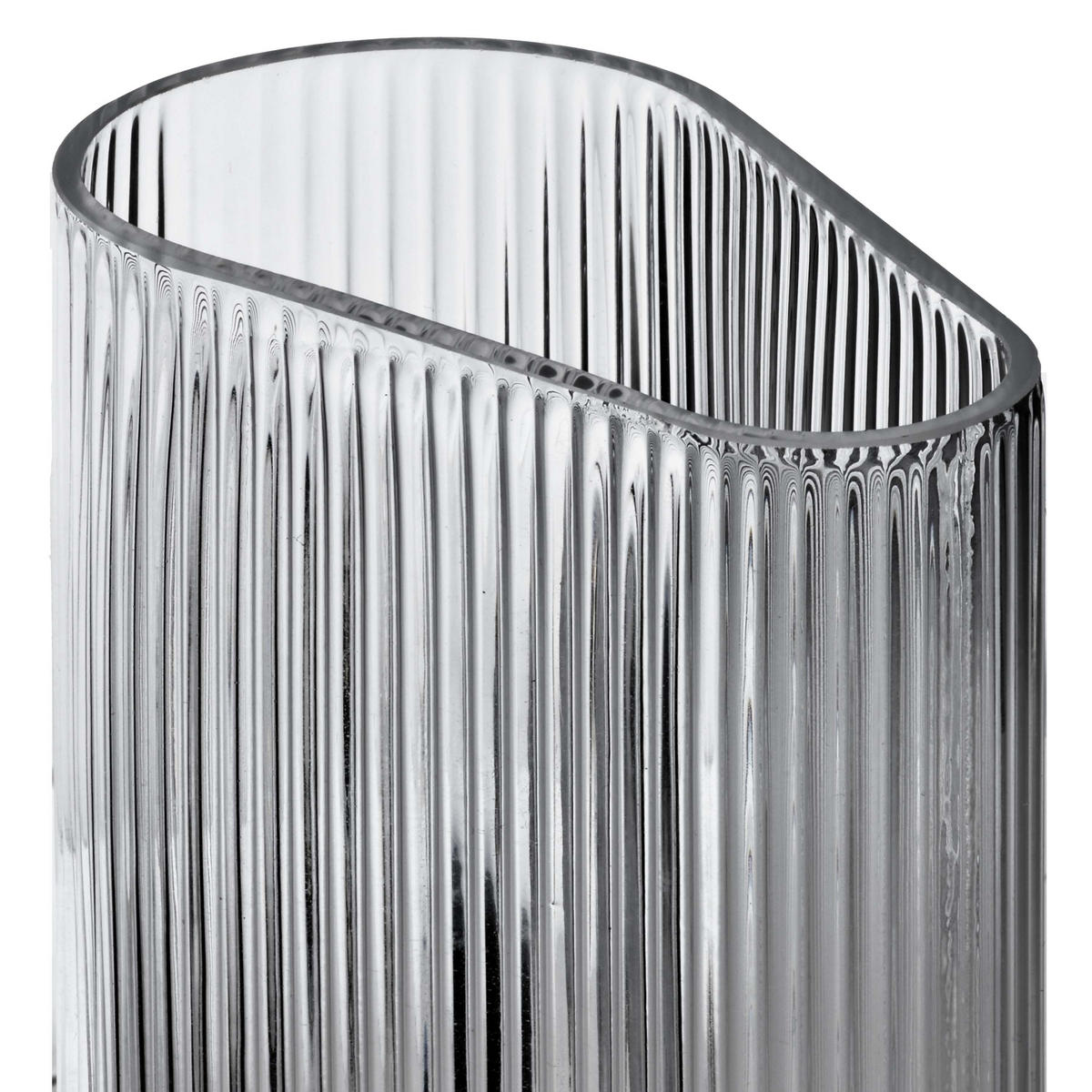 VASE Serenite Transparent 16/10/28.5 cm Glas - Transparent, Glas (28.5cm) - Mondex