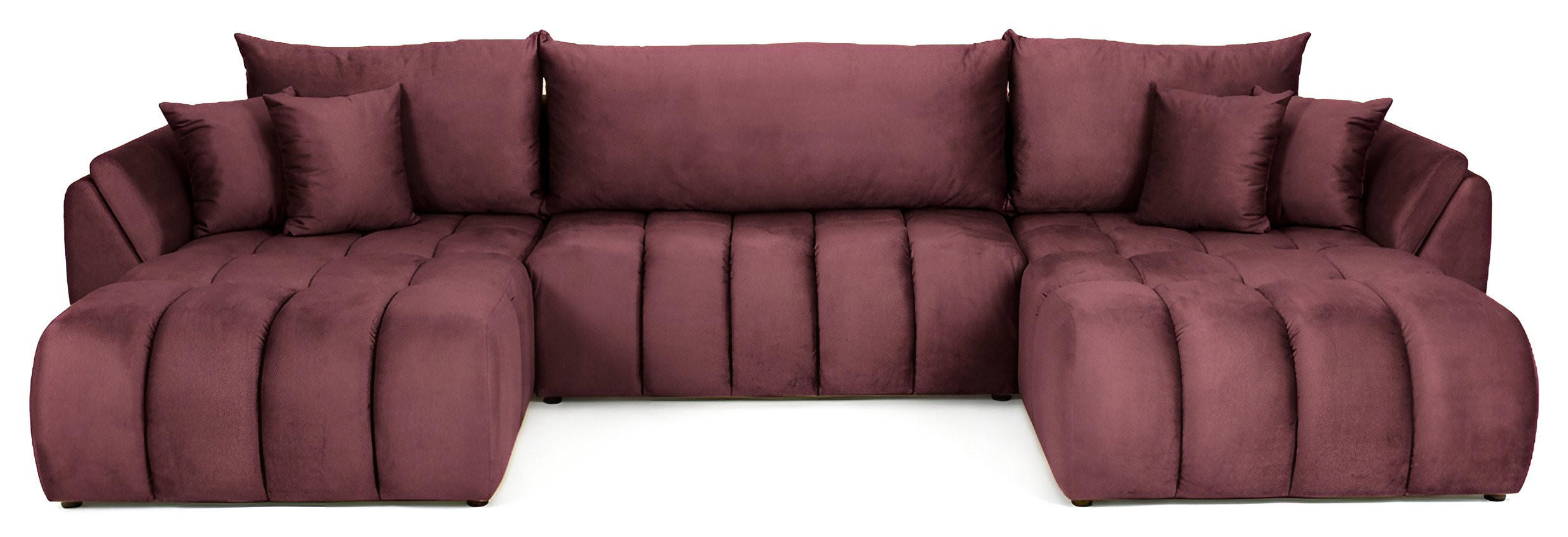 WFL Group Ecksofa Bordeaux 382x184 cm