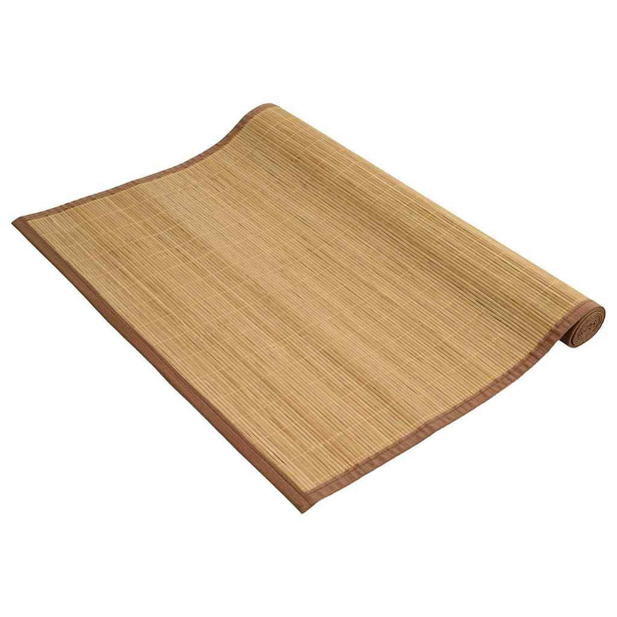 TEPPICH Bambus 100/160 Cm Braun - Braun, Holz (100/160cm) - vidaXL