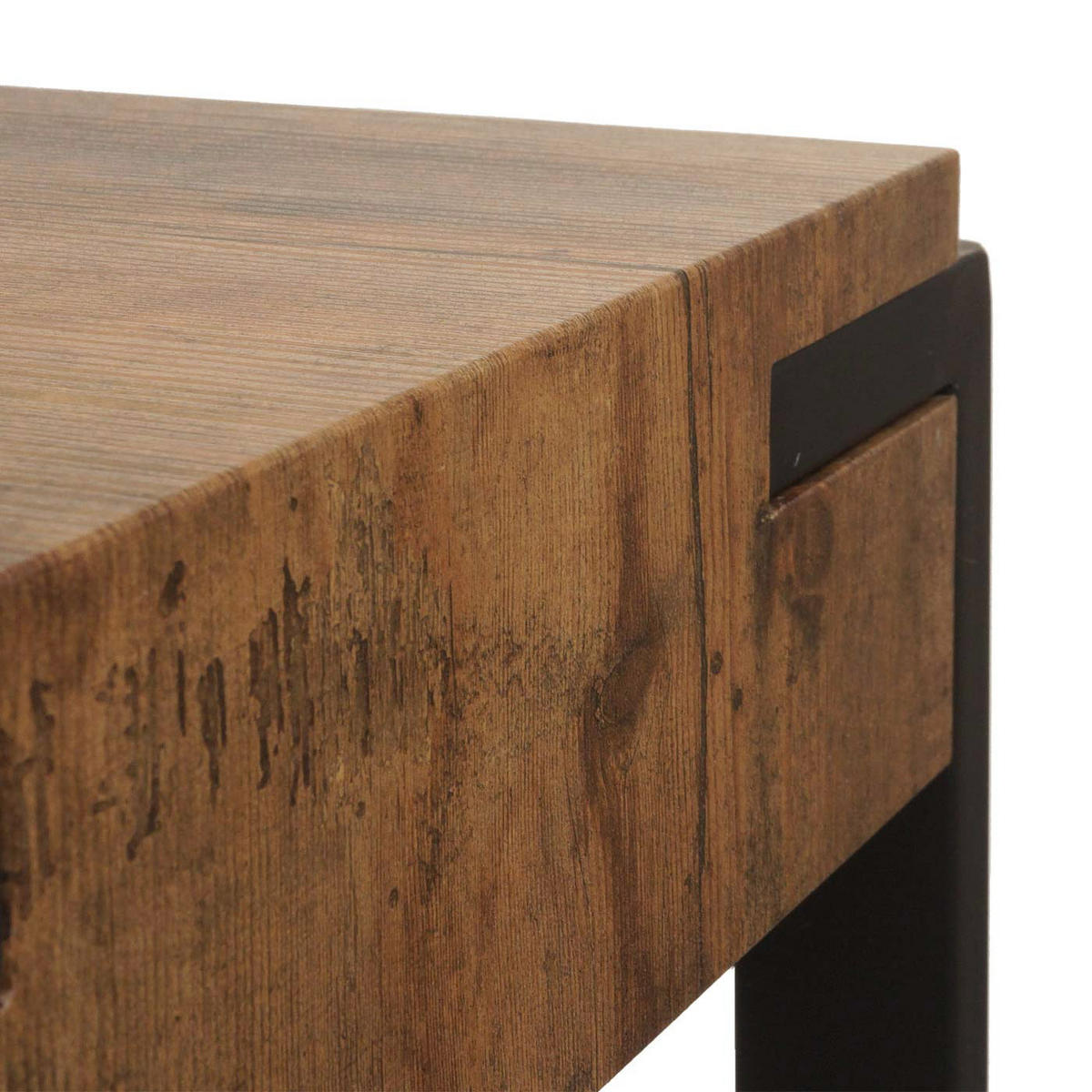 SCHREIBTISCH quadratisch Braun - Braun, Holz (54/100/80cm) - MCW