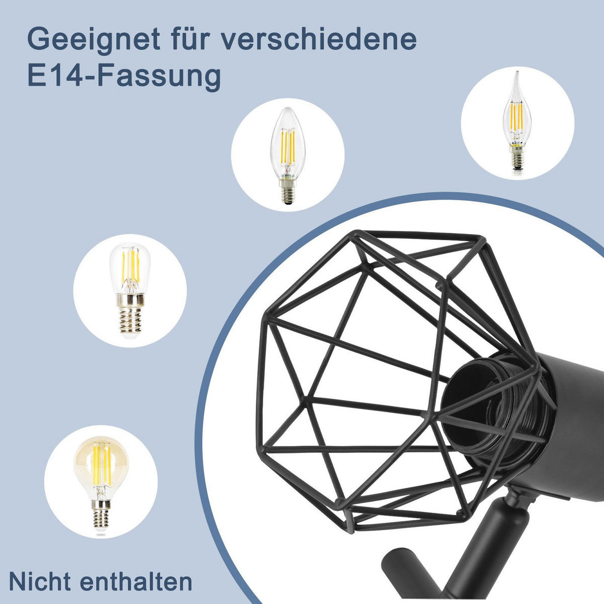 STRAHLER Berleburg 5-flammig 61/28/18 cm - Schwarz, Metall (61/28/18cm) - Nettlife