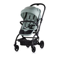 KINDERWAGEN Revolut grün Sitz 360 Grad drehbar, verstellbar, EVA-Reifen - Grün, Metall (57/48/109cm) - Chipolino