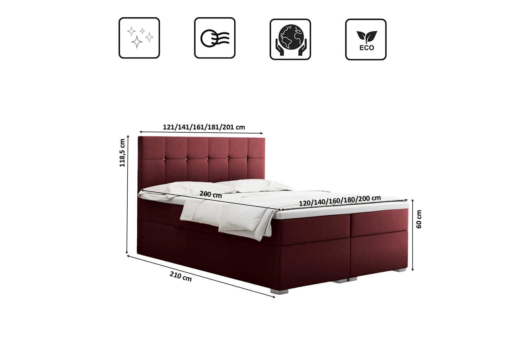 Thumbnail - Kaiser Möbel Ecksofa, Braun, Holz, L-Form, Ottomane links, Ottomane rechts, 348x202 cm, Reach, Wohnzimmer, Sofas & Couch...
