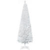 WEIHNACHTSBAUM 390 Spitzen Tannenbaum mit Kunststoffständer Weiß - Weiß, Kunststoff (180cm) - HOMCOM